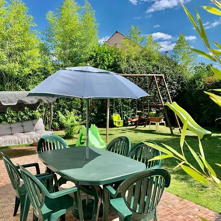 & Paris Happy For 10 Persons With Private Garden & Terrace 4 Bedrooms, 3 Bathrooms Fiber Wifi Netflix & Free Parking 别墅 *